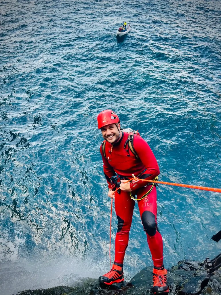 Barranquismo en el barranco de Alquevins