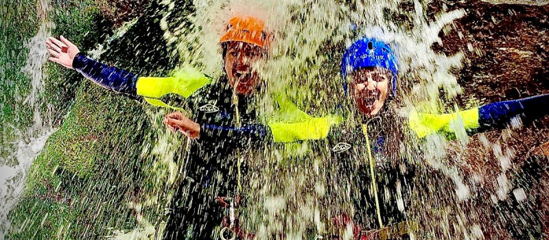 barranquismo en el rio arbillas. Arenas de San Pedro